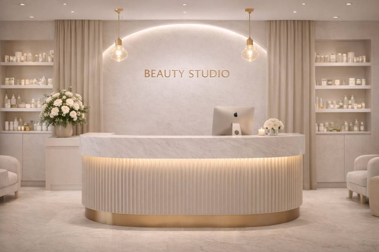 Beauty studio work